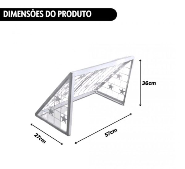 Brinquedo Chute Gol Treino Torneio Jogo Futebol Infantil - Image 4